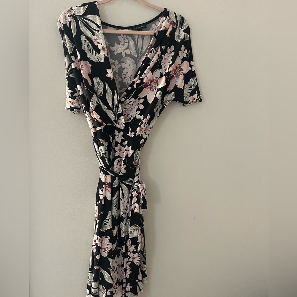Lane Bryant floral dress